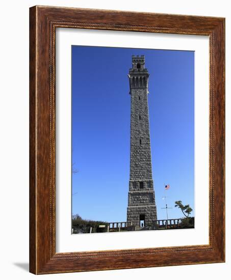 Pilgrim Monument, Provincetown Museum, Provincetown, Cape Cod, Massachusetts, New England, United S-Wendy Connett-Framed Photographic Print