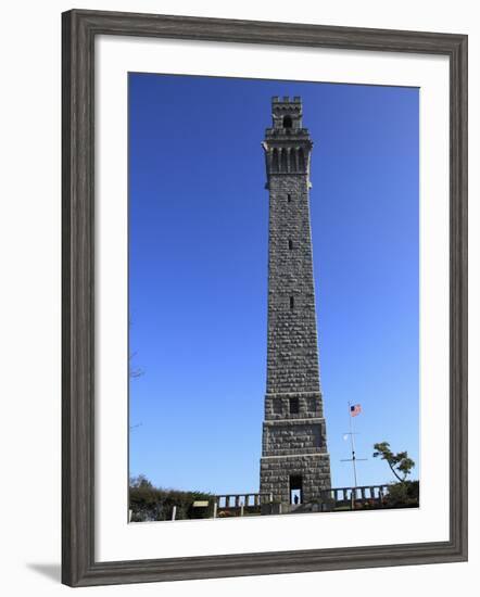 Pilgrim Monument, Provincetown Museum, Provincetown, Cape Cod, Massachusetts, New England, United S-Wendy Connett-Framed Photographic Print