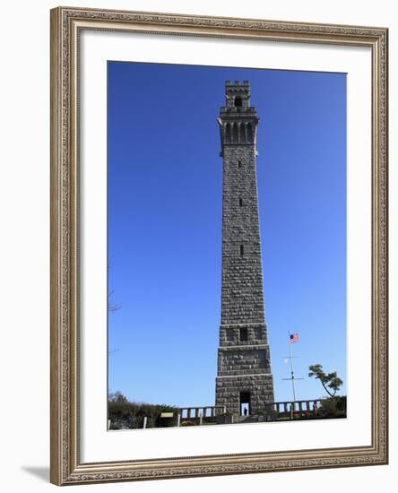 Pilgrim Monument, Provincetown Museum, Provincetown, Cape Cod, Massachusetts, New England, United S-Wendy Connett-Framed Photographic Print