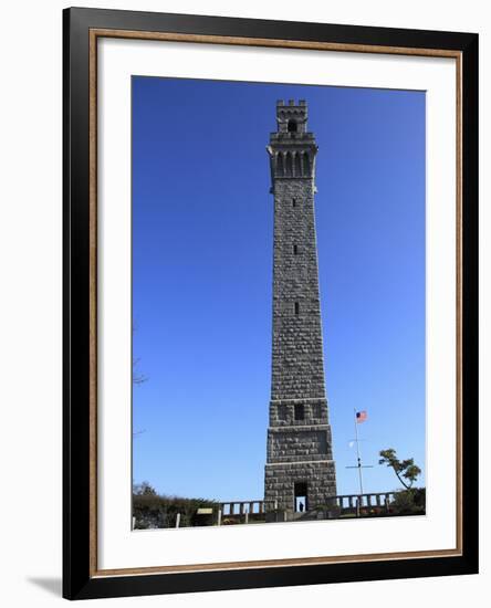 Pilgrim Monument, Provincetown Museum, Provincetown, Cape Cod, Massachusetts, New England, United S-Wendy Connett-Framed Photographic Print