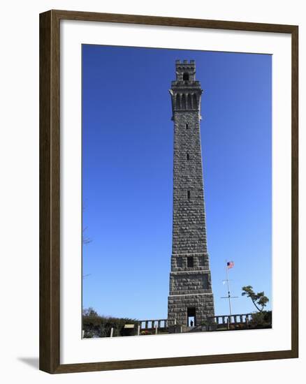 Pilgrim Monument, Provincetown Museum, Provincetown, Cape Cod, Massachusetts, New England, United S-Wendy Connett-Framed Photographic Print