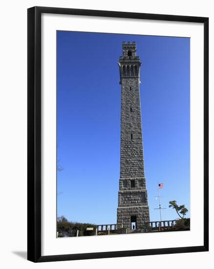 Pilgrim Monument, Provincetown Museum, Provincetown, Cape Cod, Massachusetts, New England, United S-Wendy Connett-Framed Photographic Print