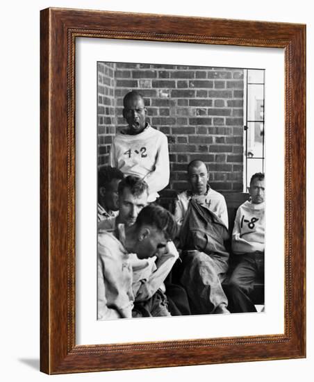 Pilgrim State Hospital Inmates-Alfred Eisenstaedt-Framed Photographic Print