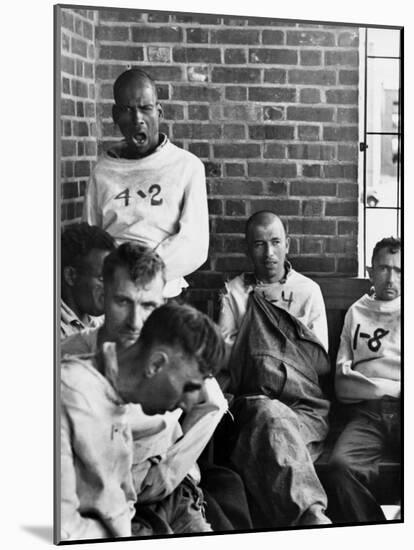 Pilgrim State Hospital Inmates-Alfred Eisenstaedt-Mounted Photographic Print