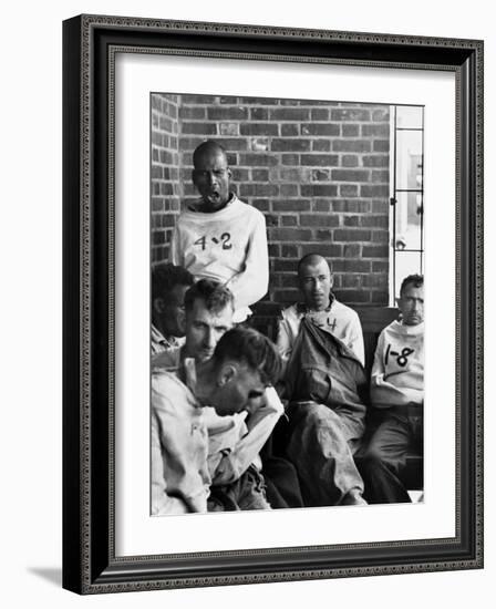 Pilgrim State Hospital Inmates-Alfred Eisenstaedt-Framed Photographic Print