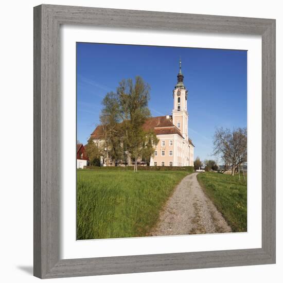 Pilgrimage Church of Birnau Abbey in Spring, Lake Constance, Baden-Wurttemberg, Germany-Markus Lange-Framed Photographic Print
