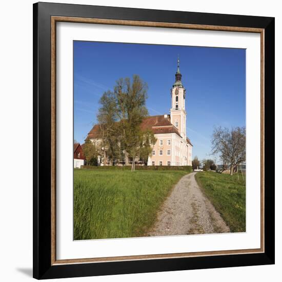 Pilgrimage Church of Birnau Abbey in Spring, Lake Constance, Baden-Wurttemberg, Germany-Markus Lange-Framed Photographic Print