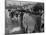 Pilgrimage Protest with Black Montgomery Citizens Walking to Work, in Wake of Rosa Parks Incident-Grey Villet-Mounted Photographic Print