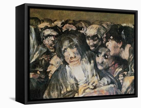 Pilgrimage to San Isidro, 1821-Francisco de Goya-Framed Premier Image Canvas