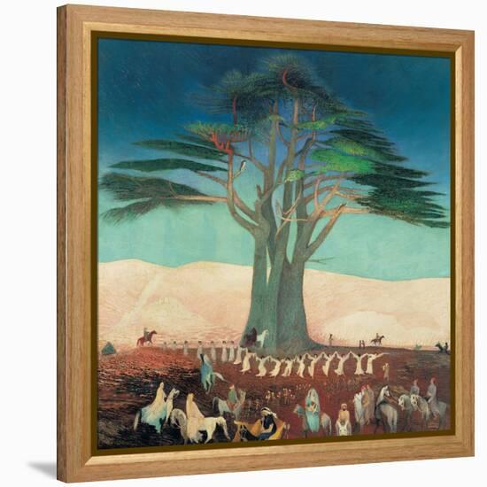 Pilgrimage To the Cedars of Lebanon-Kosztka Tivadar Csontváry-Framed Premier Image Canvas