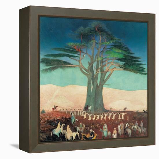 Pilgrimage To the Cedars of Lebanon-Kosztka Tivadar Csontváry-Framed Premier Image Canvas