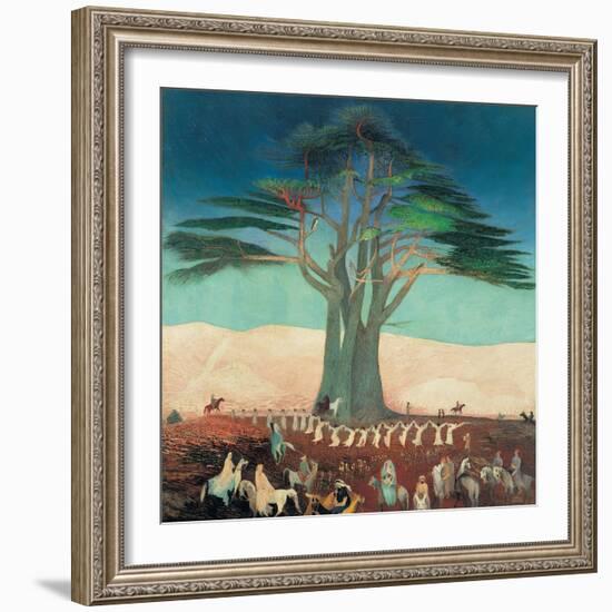 Pilgrimage To the Cedars of Lebanon-Kosztka Tivadar Csontváry-Framed Premium Giclee Print