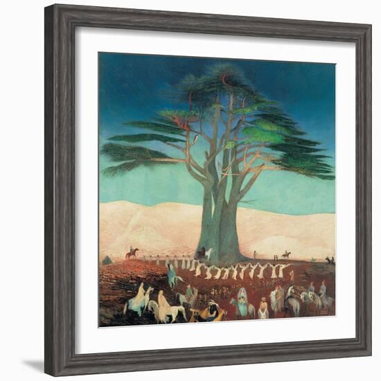 Pilgrimage To the Cedars of Lebanon-Kosztka Tivadar Csontváry-Framed Premium Giclee Print