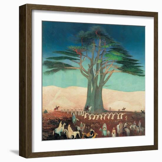 Pilgrimage To the Cedars of Lebanon-Kosztka Tivadar Csontváry-Framed Premium Giclee Print