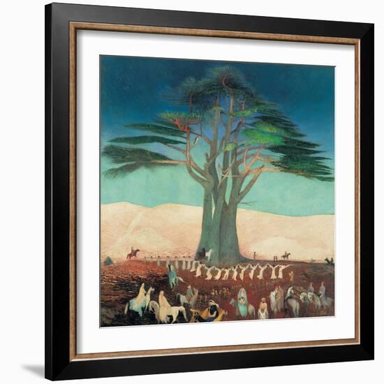 Pilgrimage To the Cedars of Lebanon-Kosztka Tivadar Csontváry-Framed Premium Giclee Print