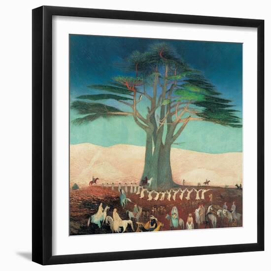 Pilgrimage To the Cedars of Lebanon-Kosztka Tivadar Csontváry-Framed Premium Giclee Print