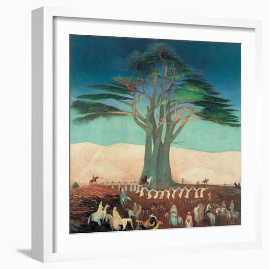 Pilgrimage To the Cedars of Lebanon-Kosztka Tivadar Csontváry-Framed Premium Giclee Print