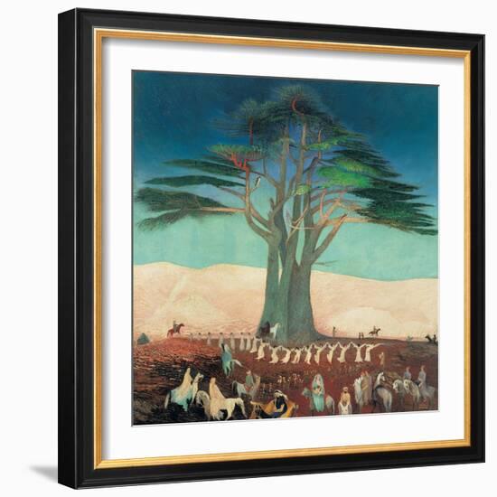 Pilgrimage To the Cedars of Lebanon-Kosztka Tivadar Csontváry-Framed Premium Giclee Print