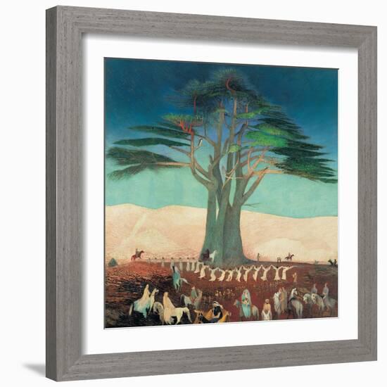 Pilgrimage To the Cedars of Lebanon-Kosztka Tivadar Csontváry-Framed Giclee Print