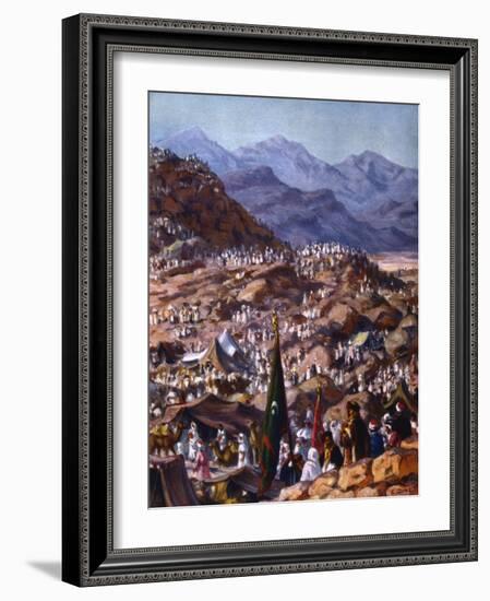 Pilgrims, 1918-Etienne Dinet-Framed Giclee Print