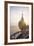 Pilgrims at Golden Rock Stupa (Kyaiktiyo Pagoda) at Sunset, Mon State, Myanmar (Burma), Asia-Matthew Williams-Ellis-Framed Photographic Print