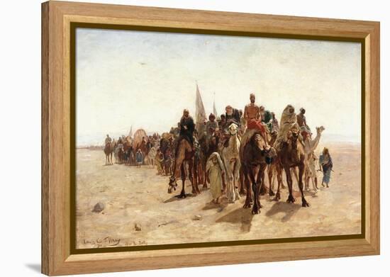 Pilgrims Going to Mecca; Pelerins Allant a La Mecque, 1890-Louis Comfort Tiffany-Framed Premier Image Canvas