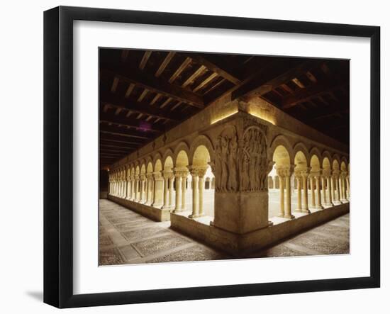 Pilgrims of Emmaus and The Doubting of Saint Thomas, Santo Domingo de Silos Monastery, Spain-null-Framed Photographic Print