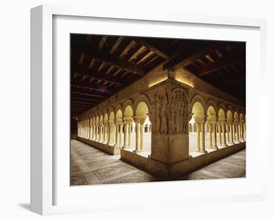 Pilgrims of Emmaus and The Doubting of Saint Thomas, Santo Domingo de Silos Monastery, Spain-null-Framed Photographic Print