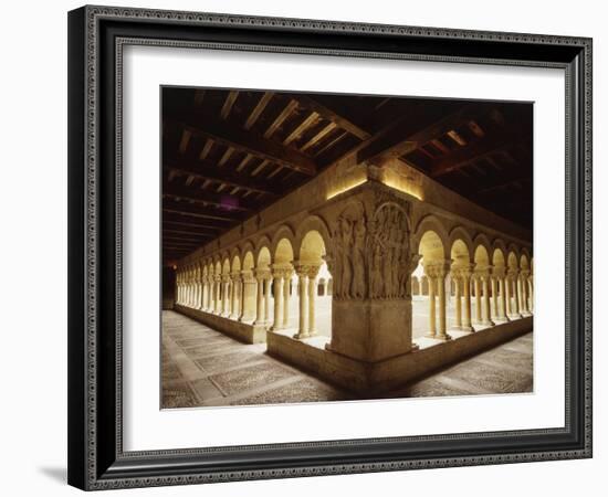 Pilgrims of Emmaus and The Doubting of Saint Thomas, Santo Domingo de Silos Monastery, Spain-null-Framed Photographic Print