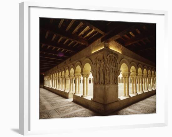 Pilgrims of Emmaus and The Doubting of Saint Thomas, Santo Domingo de Silos Monastery, Spain-null-Framed Photographic Print