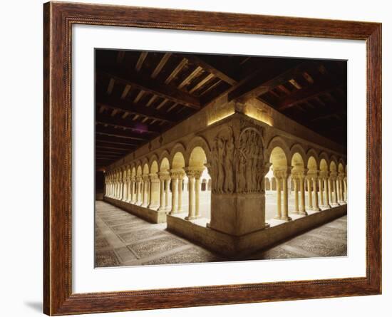 Pilgrims of Emmaus and The Doubting of Saint Thomas, Santo Domingo de Silos Monastery, Spain-null-Framed Photographic Print