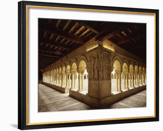 Pilgrims of Emmaus and The Doubting of Saint Thomas, Santo Domingo de Silos Monastery, Spain-null-Framed Photographic Print