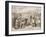 Pilgrims under Escort of Knights Templars, in Sight of Jerusalem-Edouard Zier-Framed Giclee Print