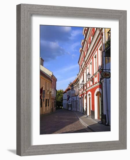 Pilias Street, Vilnius, Lithuania-Miva Stock-Framed Photographic Print