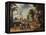 Pillage of a Village-Sebastian Vrancx-Framed Premier Image Canvas