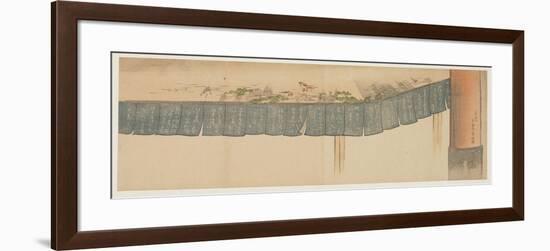Pillar and Canopy, C.1880s-Kisui-Framed Giclee Print