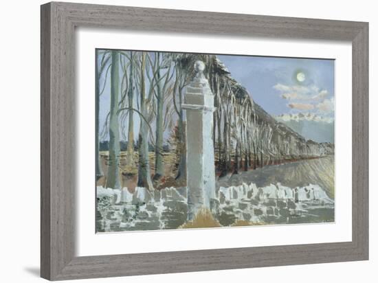 Pillar and Moon-Paul Nash-Framed Giclee Print