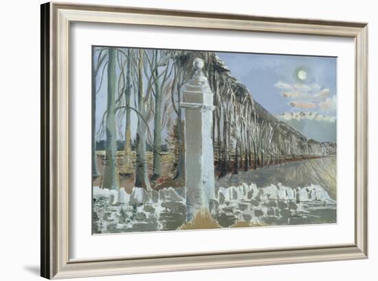 Pillar and Moon-Paul Nash-Framed Giclee Print