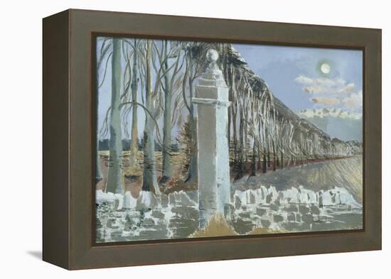 Pillar and Moon-Paul Nash-Framed Premier Image Canvas