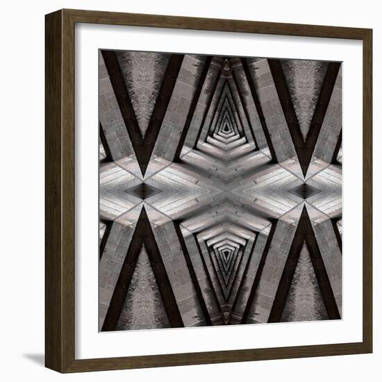 Pillar Graphic-Steven Maxx-Framed Photographic Print