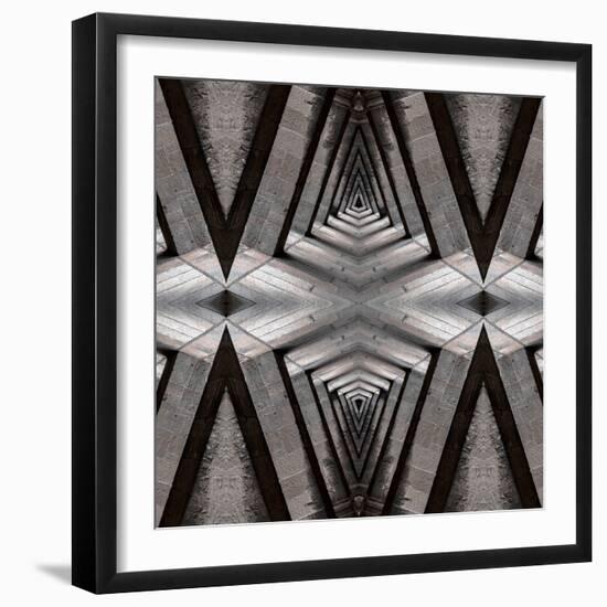 Pillar Graphic-Steven Maxx-Framed Photographic Print