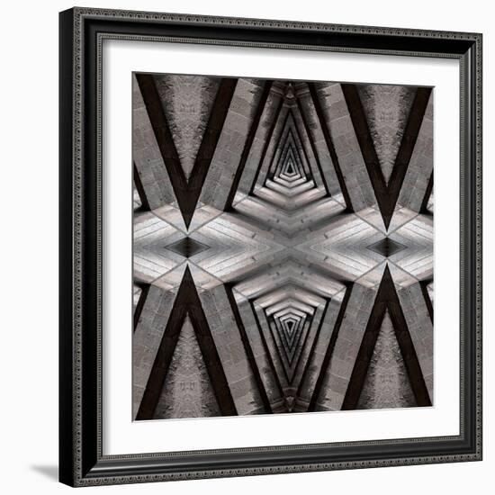 Pillar Graphic-Steven Maxx-Framed Photographic Print