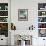 Pillar of Rain Descending From Thunderhead Onto Desert-Loomis Dean-Framed Photographic Print displayed on a wall