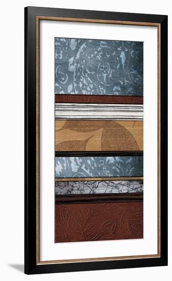 Pillars of Pattern I-W^ Blake-Framed Giclee Print