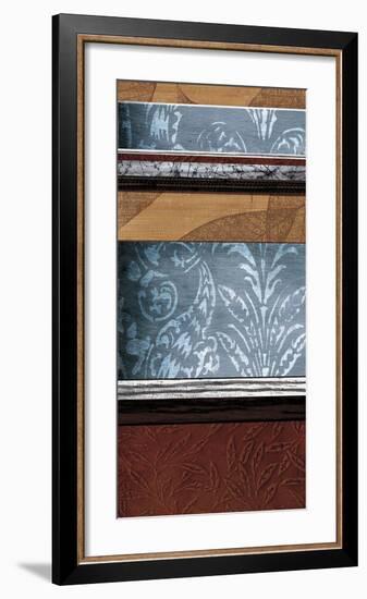 Pillars of Pattern II-W^ Blake-Framed Giclee Print