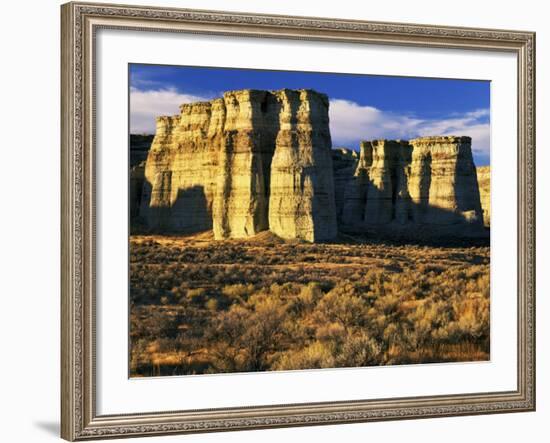 Pillars of Rome, Malheur County, Oregon, USA-Charles Gurche-Framed Photographic Print