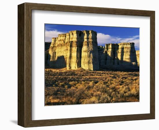 Pillars of Rome, Malheur County, Oregon, USA-Charles Gurche-Framed Photographic Print