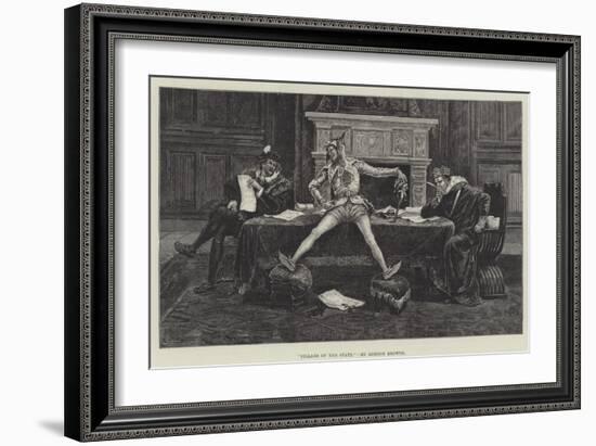 Pillars of the State-Gordon Frederick Browne-Framed Giclee Print