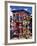 Pillow Covers for Sale at a Handicraft Market, Otavalo, Imbabura Province, Ecuador-null-Framed Photographic Print