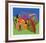 Pillow Garden-Hunt Slonem-Framed Serigraph